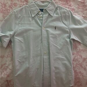Polo by Ralph Lauren woman Light blue Striped Shirt